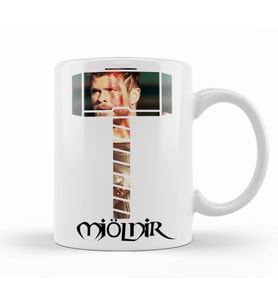 Mjölnir Thor Kupa Bardak Porselen