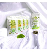 4 Paket Karadeniz Matcha Çayı +  1 Paket Gurme Yaprak Yeşil Çay Seti