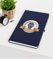 BK Gift Kişiye Özel Komiser Yardımcısı Temalı Lacivert Defter - 1