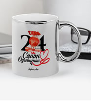 BK Gift Kişiye Özel Canım Öğretmenim Krom Kupa Bardak - 2