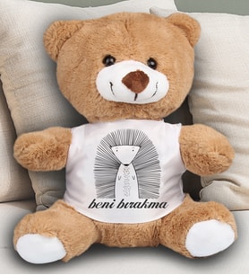 Beni Bırakma Temalı Peluş Ayıcık 23 Cm 82213