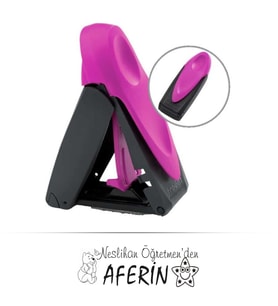BK Gift Kişiye Özel Trodat Neon Pembe Aferin Cep Kaşe - 4
