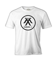 Monsta X - Logo Beyaz Erkek Tshirt
