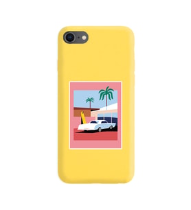 Sarı Lansman Kılıf iPhone 8