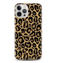 Kılıfland Apple iPhone 12 Pro Max Kılıf Silikon Resimli Kapak Leopar Patterny Stok 877
