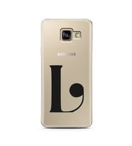 Samsung A3 (2017) Harf Tasarımlı Telefon Kılıfı L-Harfi 