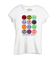 Matematik - Pi 20 Beyaz Kadın Tshirt