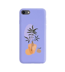 Lila Lansman Telefon Kılıfı Iphone 8