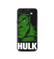 Hulk Tasarım Süper Şeffaf Silikon Telefon Kılıfı Samsung J3 Prime