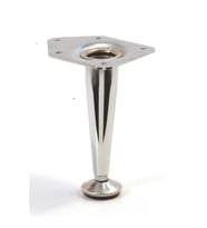 Metal Mobilya Ayağı Konik Parlak Krom (4 Adet) 10 CM