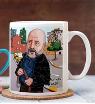 BK Gift Kişiye Özel İskender Abi Tasarımlı Beyaz Kupa Bardak