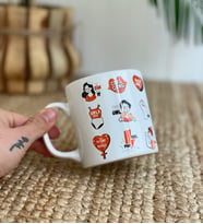 Girl Gang Tasarımlı Kupa