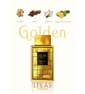 LELAS 810 Golden Kadın Erkek Parfüm EDP 85 ML – Meyvemsi Çiçeksi Odunsu Kalıcı Niş Koku