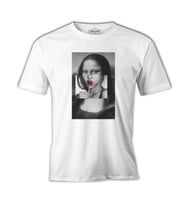 Mona Lisa - Sugar Beyaz Erkek Tshirt