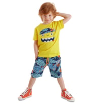 Hawai Korsan Erkek Çocuk T-shirt Şort Takım