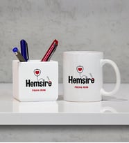 Hemşire Kupa Bardak ve Kalemlik