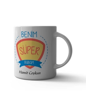 Benim Süper Babam Kupa Bardak (Çok Renkli)