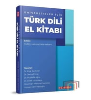 Türk Dili El Kitabı - Üniversiteler İçin
