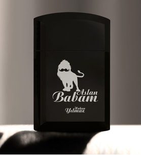 Babalar Gününe Özel Aslan Babam Siyah Metal Çakmak  2