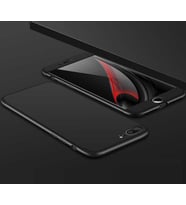 Apple iPhone 7 Plus Kılıf Zore Ays Full Koruma Kılıf (Siyah)