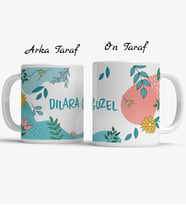 Kişiye Özel İsimli Kupa Bardak 01