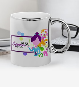 BK Gift Kişiye Özel En İyi Öğretmen Krom Kupa Bardak - 2