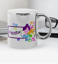 BK Gift Kişiye Özel En İyi Öğretmen Krom Kupa Bardak - 2