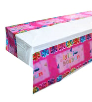İyiki Doğdun Masa Örtüsü, Pembe - 180,00 cm x 108,00 cm (STD)