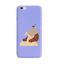 Lila Lansman Telefon Kılıfı Iphone 6