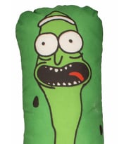 Rick And Morty Nakişli Turşu Yastik Minder (Yeşil)
