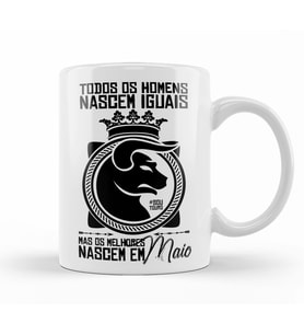 Touro Masculina Maio Preta Kupa Bardak Porselen
