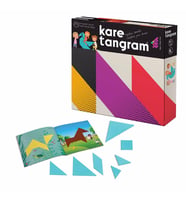 ZET Zeka KARE TANGRAM LÜX Zeka Oyunu (7 Parça 36 Farklı Şekil)