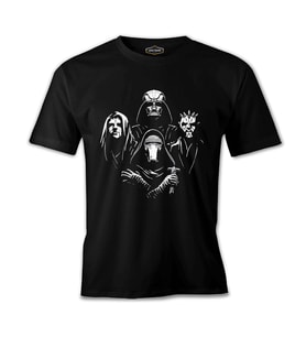 Star Wars - Kings Siyah Erkek Tshirt