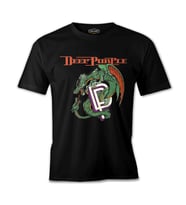 Deep Purple Siyah Erkek Tshirt