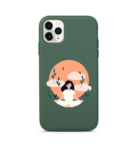 Koyu Yeşil Lansman Telefon Kılıfı Iphone 11 Pro Max