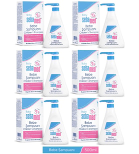 Sebamed Bebek Şampuanı 500ML Pompalı (6 Lı Set)