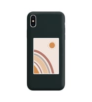 Siyah Lansman Kılıf iPhone X