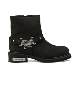 Harley Davidson Siyah Erkek Botu Estes-Black-Nubuk