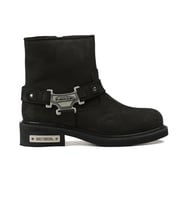 Harley Davidson Siyah Erkek Botu Estes-Black-Nubuk