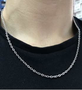Klasik Spor Model Unisex Erkek Kadın Kolye Zincir eck09k