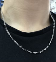 Klasik Spor Model Unisex Erkek Kadın Kolye Zincir eck09k