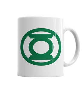 Green Lantern Kupa  Bardak Porselen