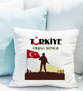 Kişiye Özel Asker Yastığı