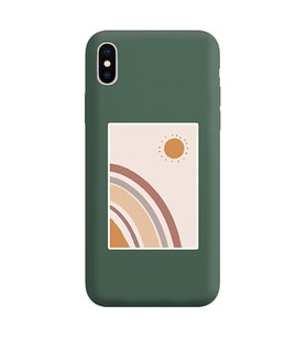 Koyu Yeşil Lansman Telefon Kılıfı Iphone X