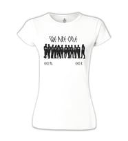 EXO - We are One Beyaz Bayan Tshirt
