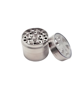 Mini Boy Silver 40 mm. Alloy Grinder Herbal Parçalayıcı py90slv