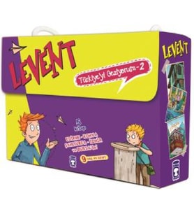 Timaş Yayınları Levent Türkiyeyi Geziyorum 2 Set - (5 Kitap)