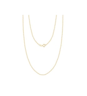 Diamond Line-Gülaylar Altın 14 Ayar Trend Zincir