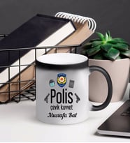 Çevik Kuvvet Polisi Kupa Bardağı Sihirli (Beyaz)