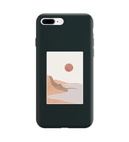 Siyah Lansman Telefon Kılıfı Iphone 8 Plus